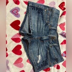SO 2000s booty lowrise shorts